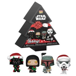 Funko Holiday Tree - Poket Pop - 4 Pack Star Wars